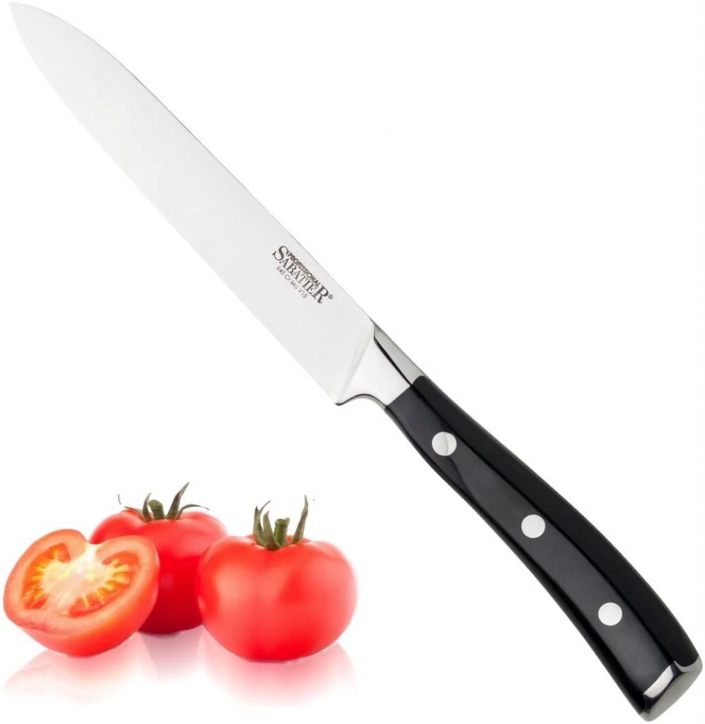 Professional Sabatier All Purpose Knife 4.5in/12cm Full Tang Blade
